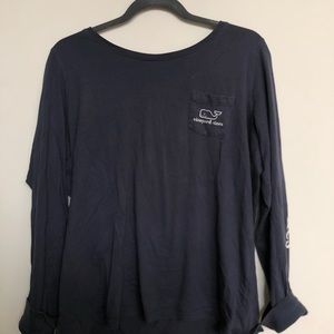 vineyard vines long sleeve with pocket